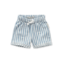 Sproet & Sprout - Baby short stripes - Denim blue