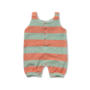 Sproet & Sprout - Terry jumpsuit stripes - Silt green