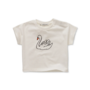 Sproet & Sprout - Baby t-shirt swan - Off-white