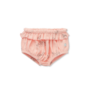 Sproet & Sprout - Ruffle bloomer swan print - Blush pink