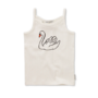 Sproet & Sprout - Girls spaghetti top swan - Off-white