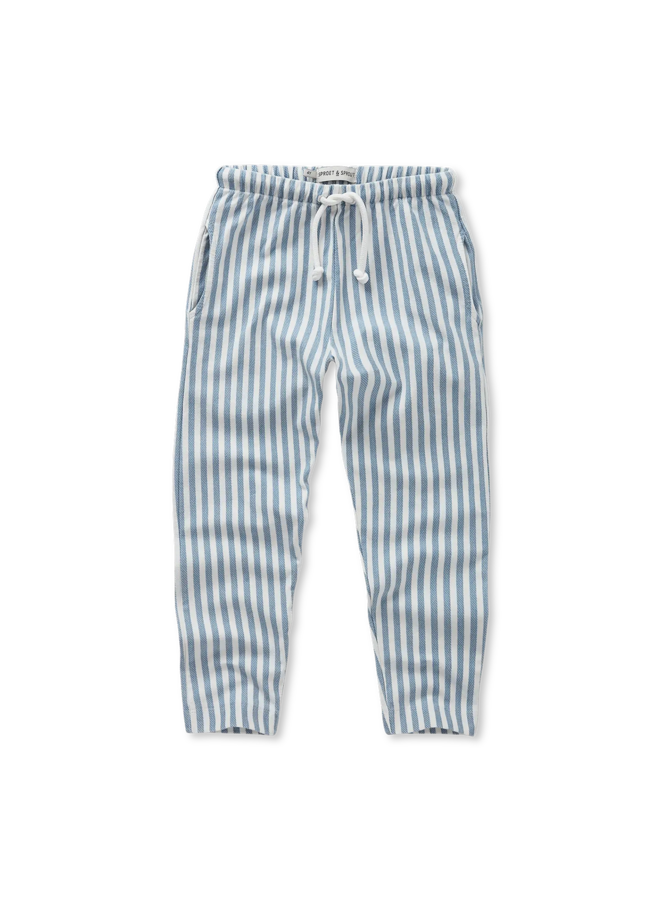 Sproet & Sprout - Jersey twill denim pants - Denim blue