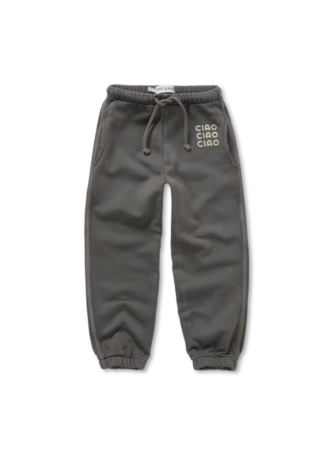 Sweatpants washed black - Washed black