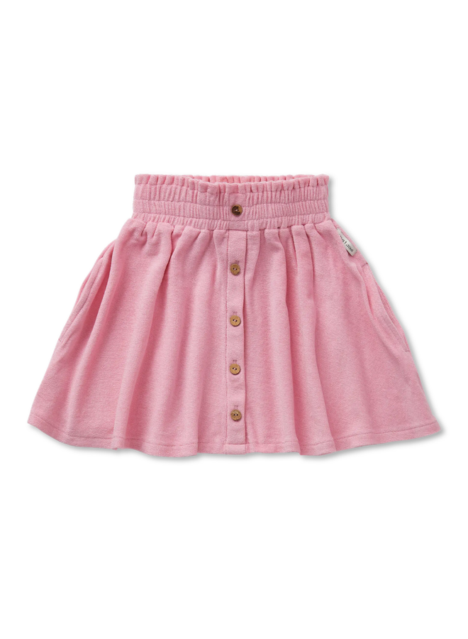 Smock skirt buttons - Podium pink
