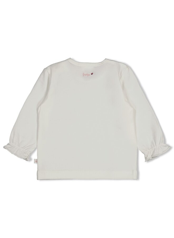 Feetje - Longsleeve - Ladybug - Offwhite