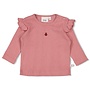 Feetje - Longsleeve ajour rib - Ladybug - Roze