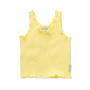 Sproet & Sprout - Rib singlet top yellow - Pastel yellow
