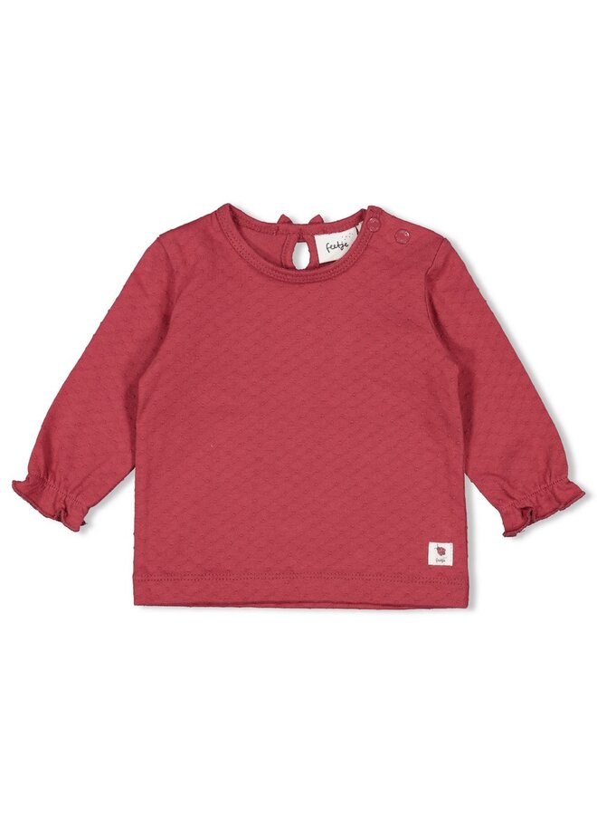 Feetje - Longsleeve - Ladybug - Berry