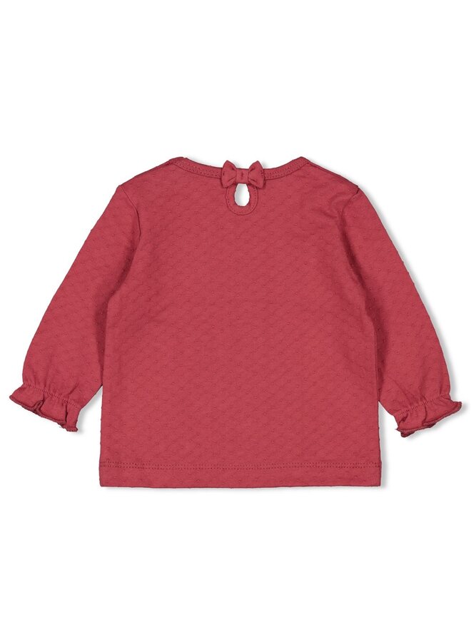 Feetje - Longsleeve - Ladybug - Berry