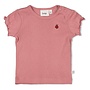 Feetje - T-shirt ajour rib - Ladybug - Roze