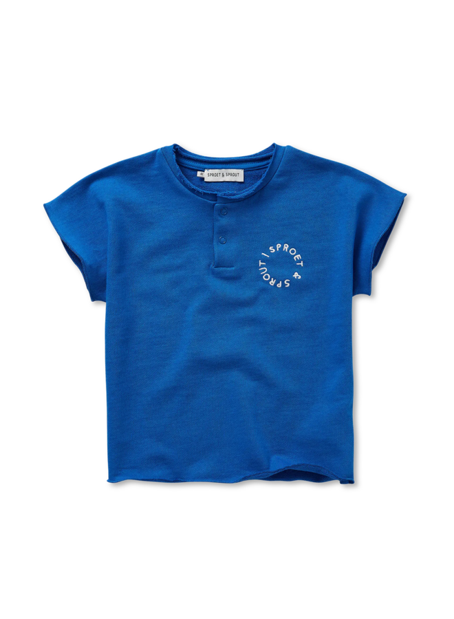 Sproet & Sprout - Sweat top grandad - Sports blue