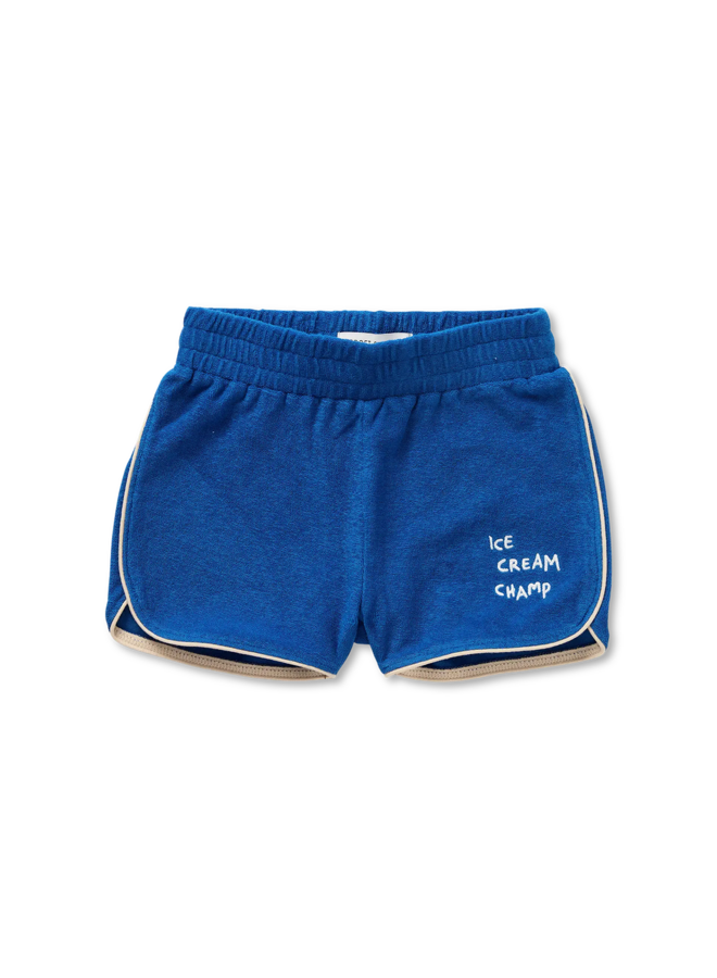 Terry sport shorts blue - Sports blue