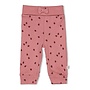 Feetje - Broek ajour rib AOP - Ladybug - Roze