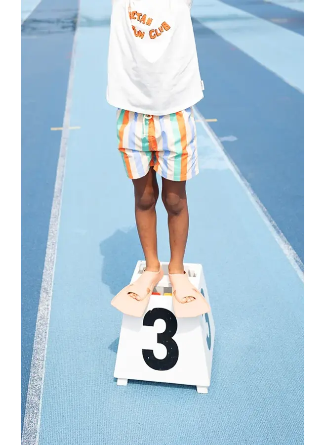 Sproet & Sprout - Swim shorts multi stripes - Sand