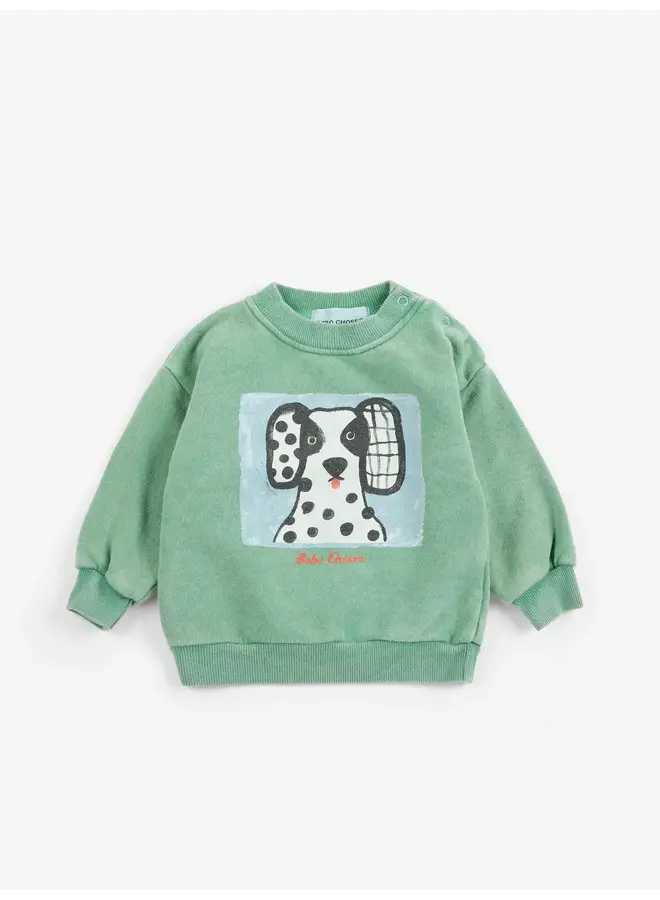 Bobo Choses - Van dog sweatshirt - Green