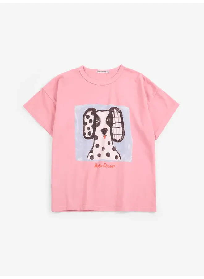 Bobo Choses - Van dog t-shirt - Pink