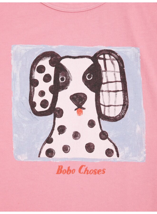 Bobo Choses - Van dog t-shirt - Pink