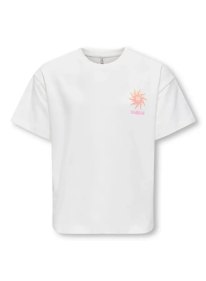 Kids Only - Ruth soleil top - Cloud dancer/Sunbeam