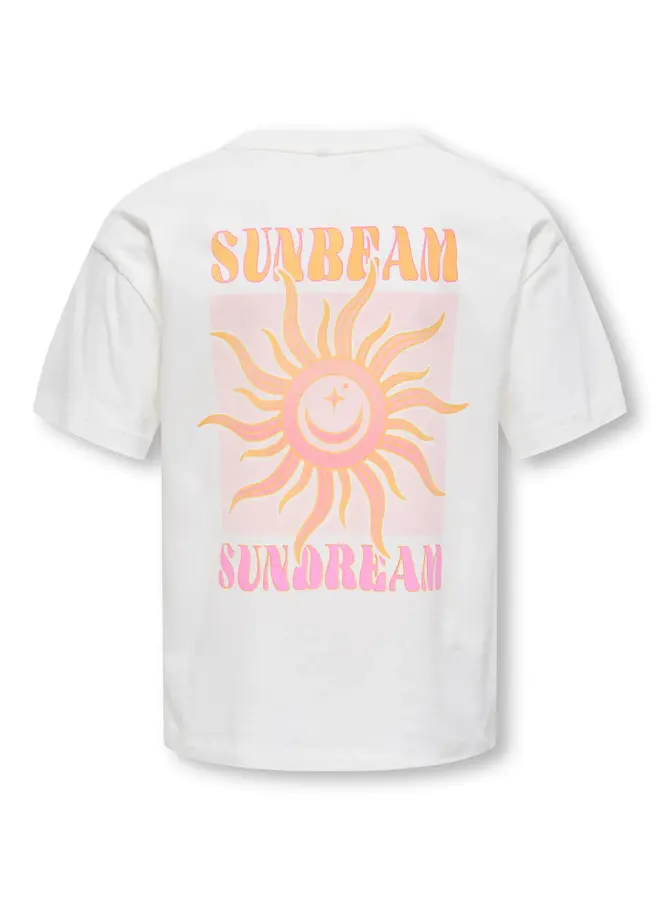 Kids Only - Ruth soleil top - Cloud dancer/Sunbeam