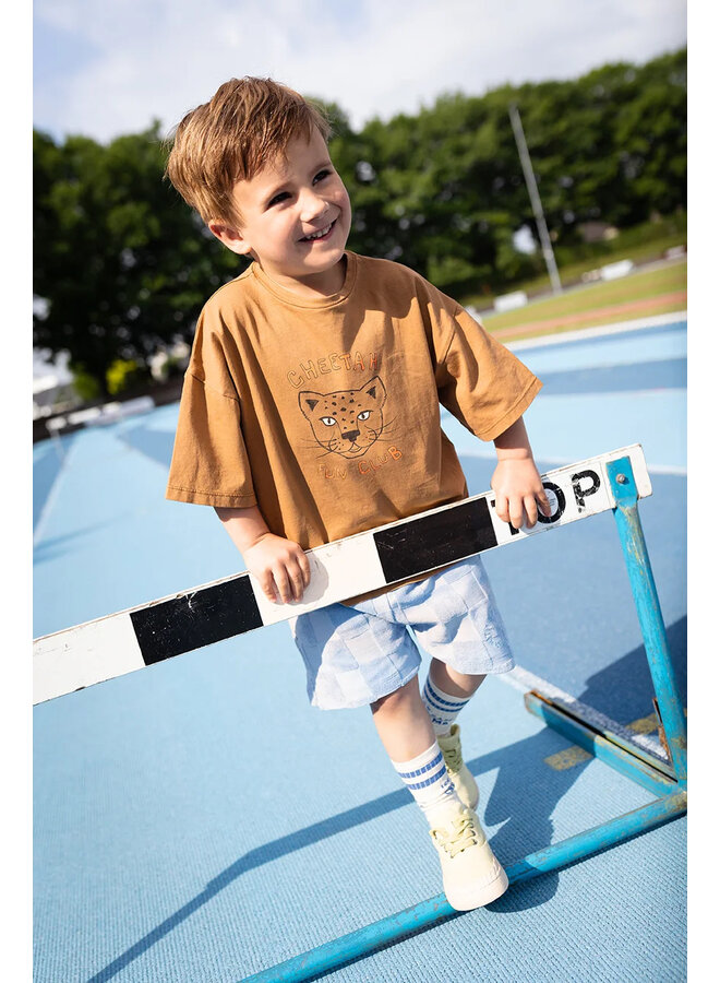 Sproet & Sprout - T-shirt cheetah - Tabacco