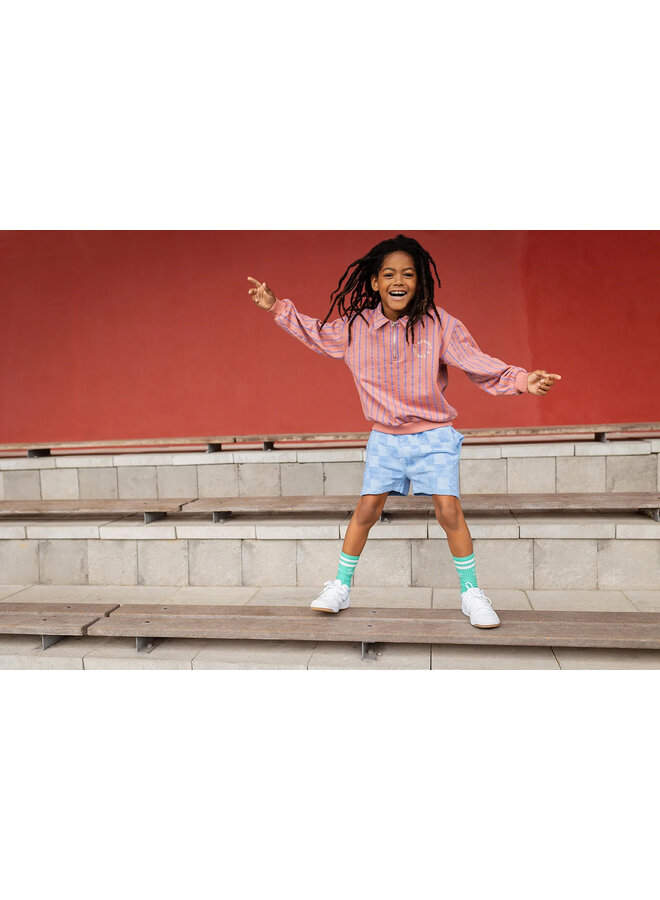 Sproet & Sprout - Shorts terry block - Forever blue