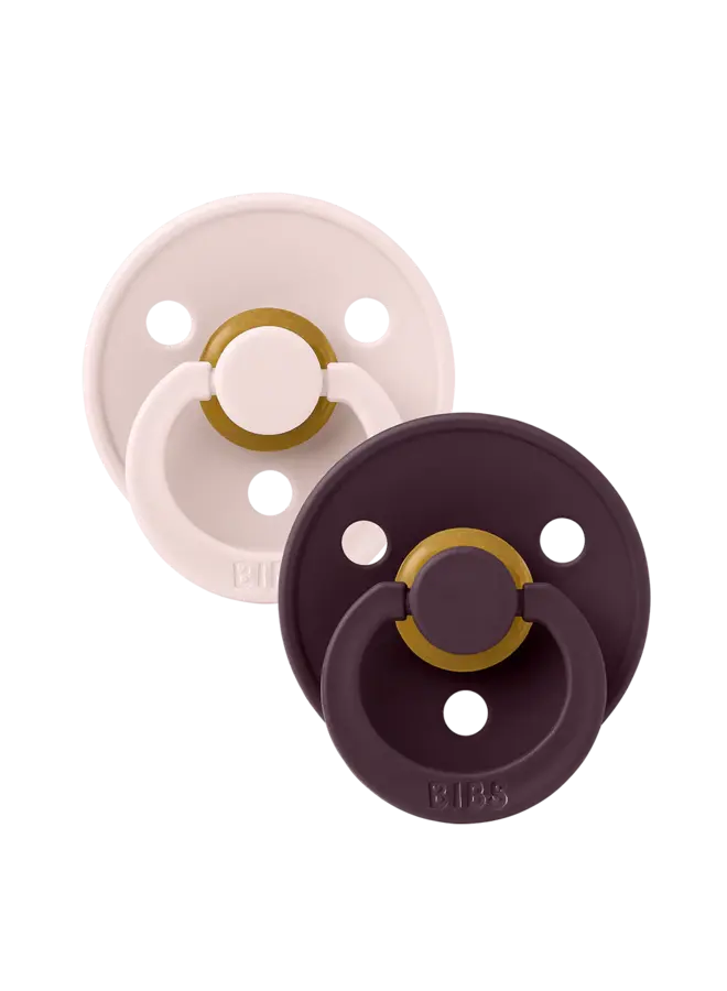 Colour fopspenen duopack - Petal/Plum