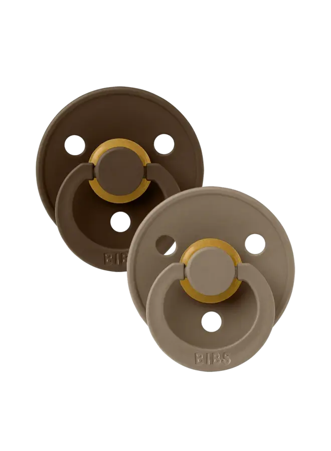 Colour fopspenen duopack - Mocha/Dark oak