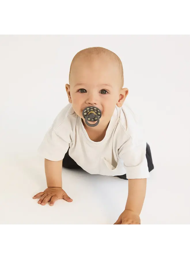 Bibs - Colour fopspenen duopack polka - Sage/Iron