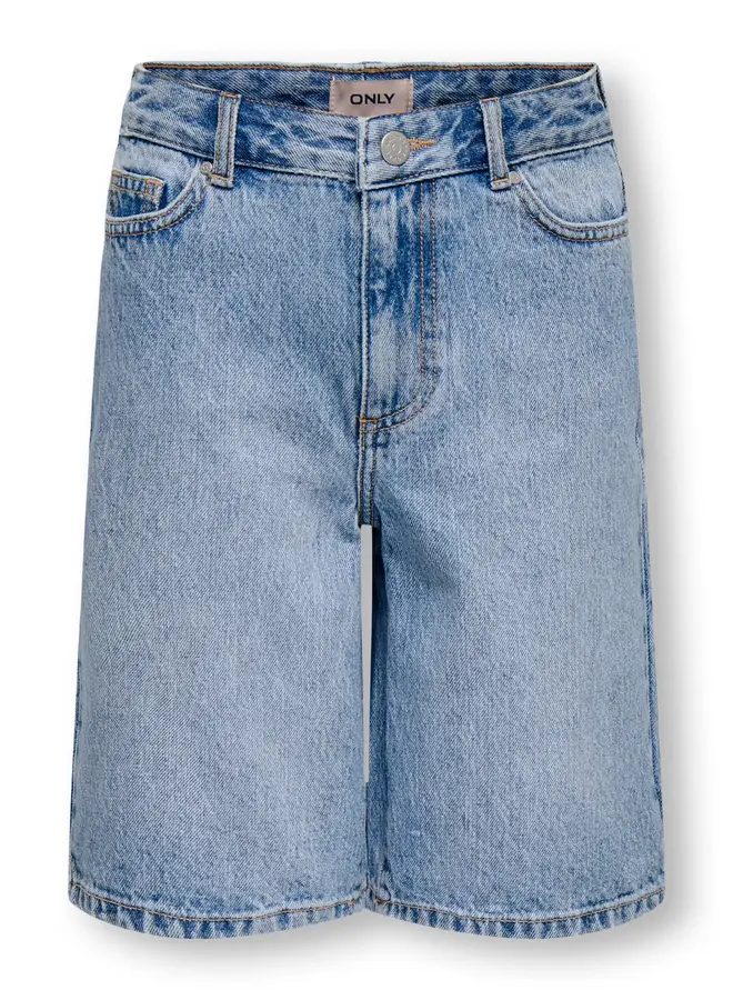 Kids Only - Sonny wide denim shorts - Light blue denim