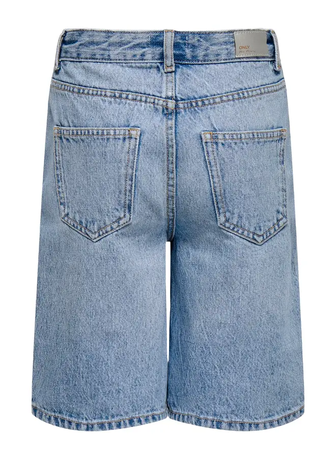 Kids Only - Sonny wide denim shorts - Light blue denim