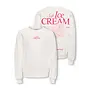 Kids Only - Philea loose sweat - Cloud dancer/Ice cream