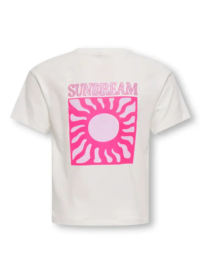 Kids Only - Ruth sun top - Cloud dancer/Sundream