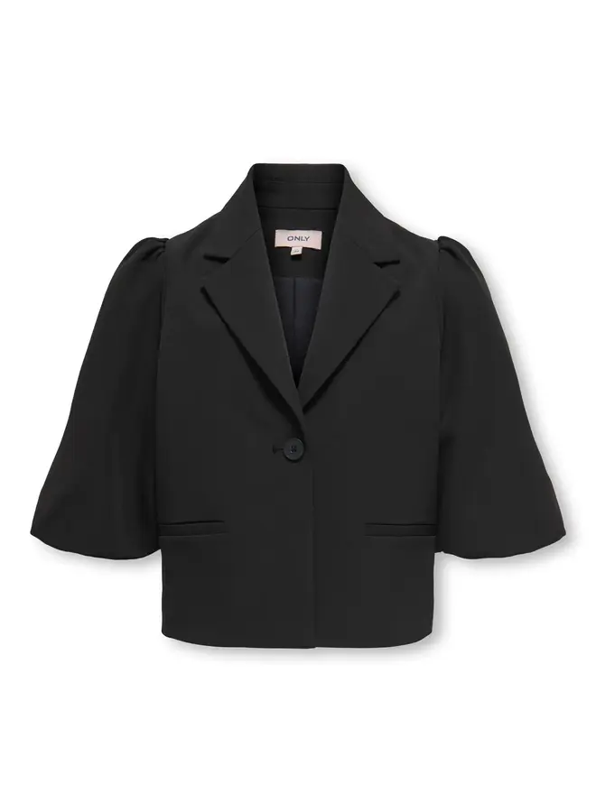 Kids Only - Kira puff shortsleeve blazer - Black