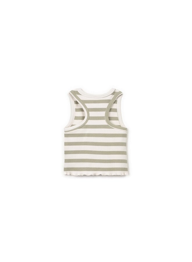 Play Up - Kids - Striped rib top - Texture