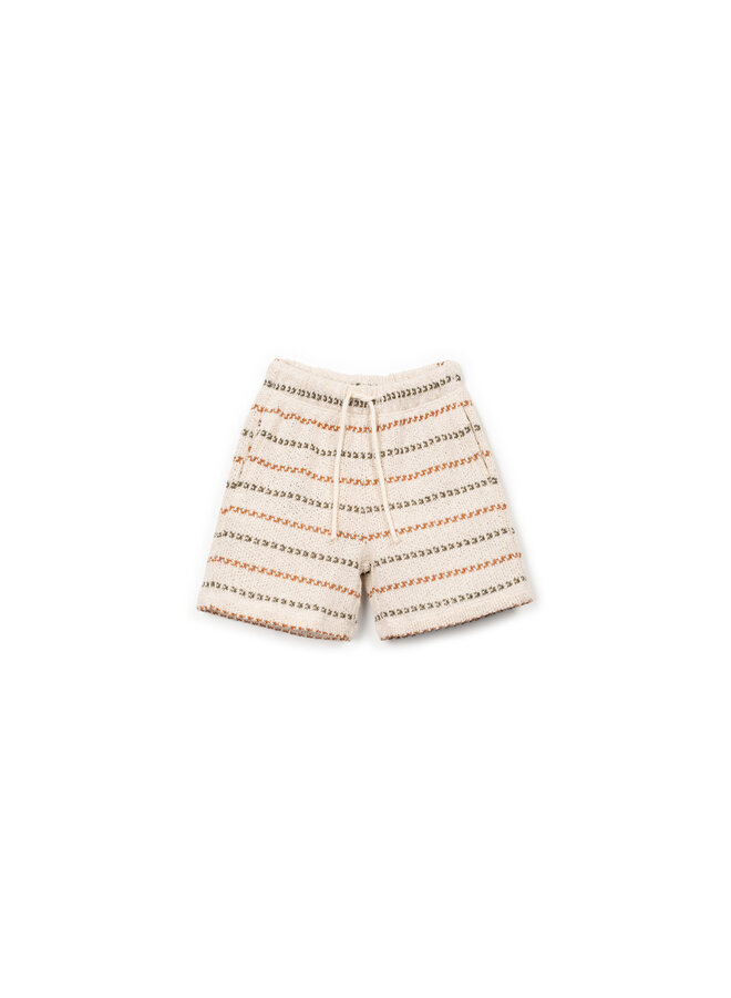 Play Up - Kids - Striped jersey shorts - Sew