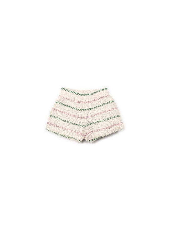 Play Up - Mini - Striped jersey shorts - Sculpture