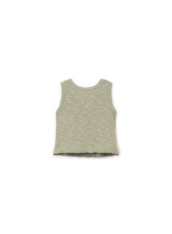 Kids - Embellished piqué tunic - Texture
