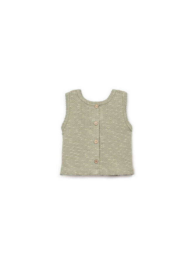 Play Up - Kids - Embellished piqué tunic - Texture