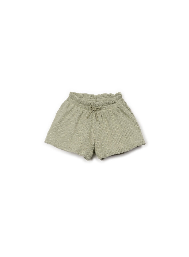 Play Up - Kids - Embellished piqué shorts - Texture