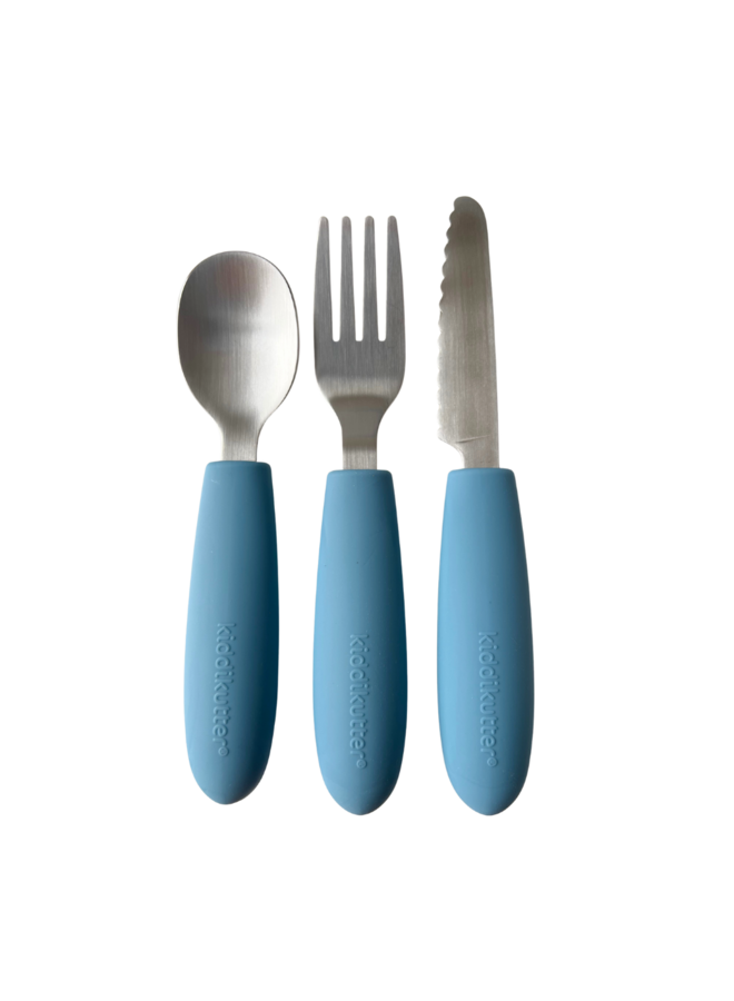 Kiddikutter - Bestekset - Sky blue