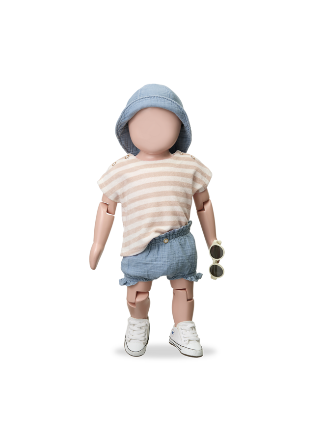 1+ in the family - Mecenia bloomer - Denim