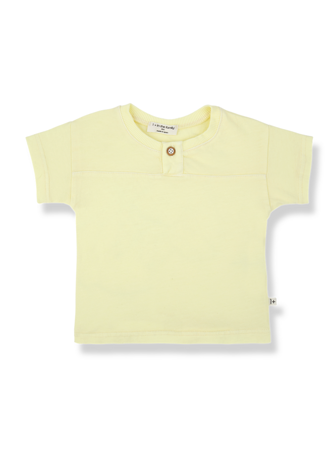 1+ in the family - Ciutadella s.sleeve t-shirt - Lemon