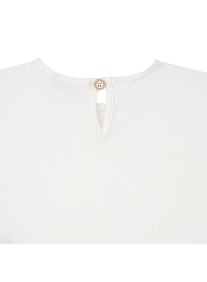 1+ in the family - Campanet girly t-shirt - Off-white