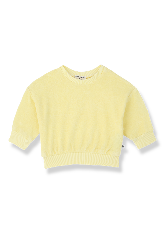 1+ in the family - Mercadal sweater - Lemon