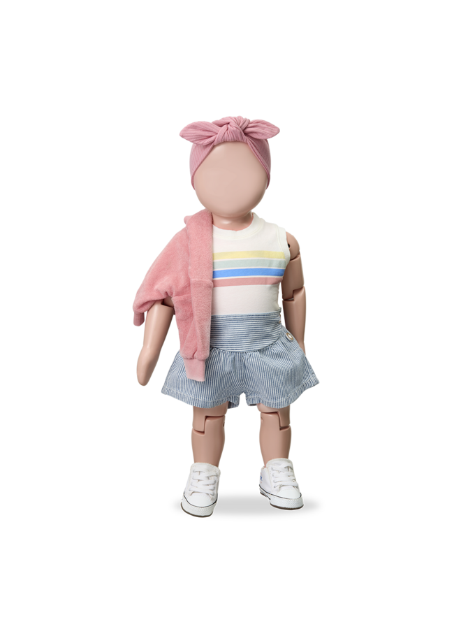 1+ in the family - Deia short - Denim