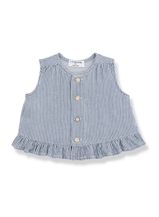 Alcudia blouse - Denim