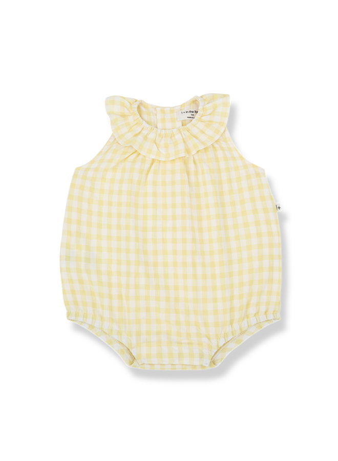 Corfu romper - Pastel-yellow