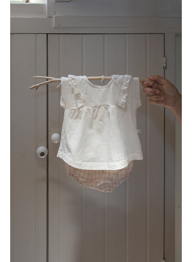 1+ in the family - Atenas blouse - Ecru