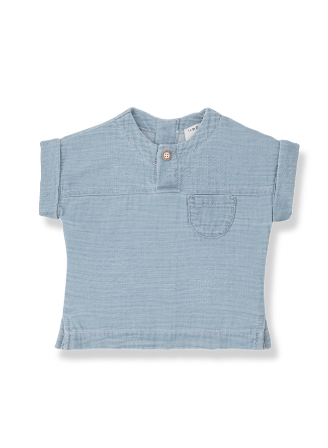 1+ in the family - Bodrum shirt - Denim