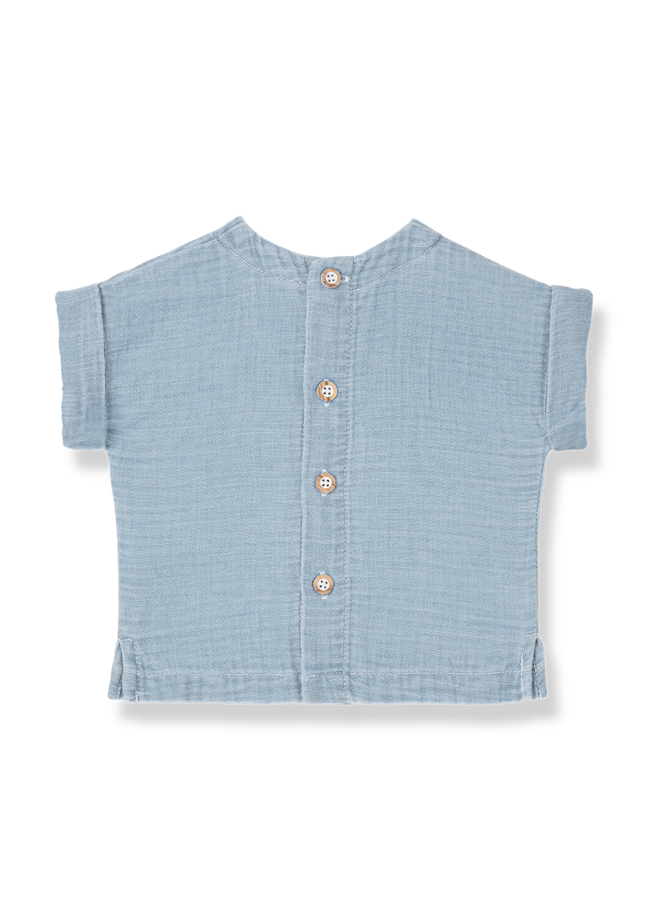 1+ in the family - Bodrum shirt - Denim